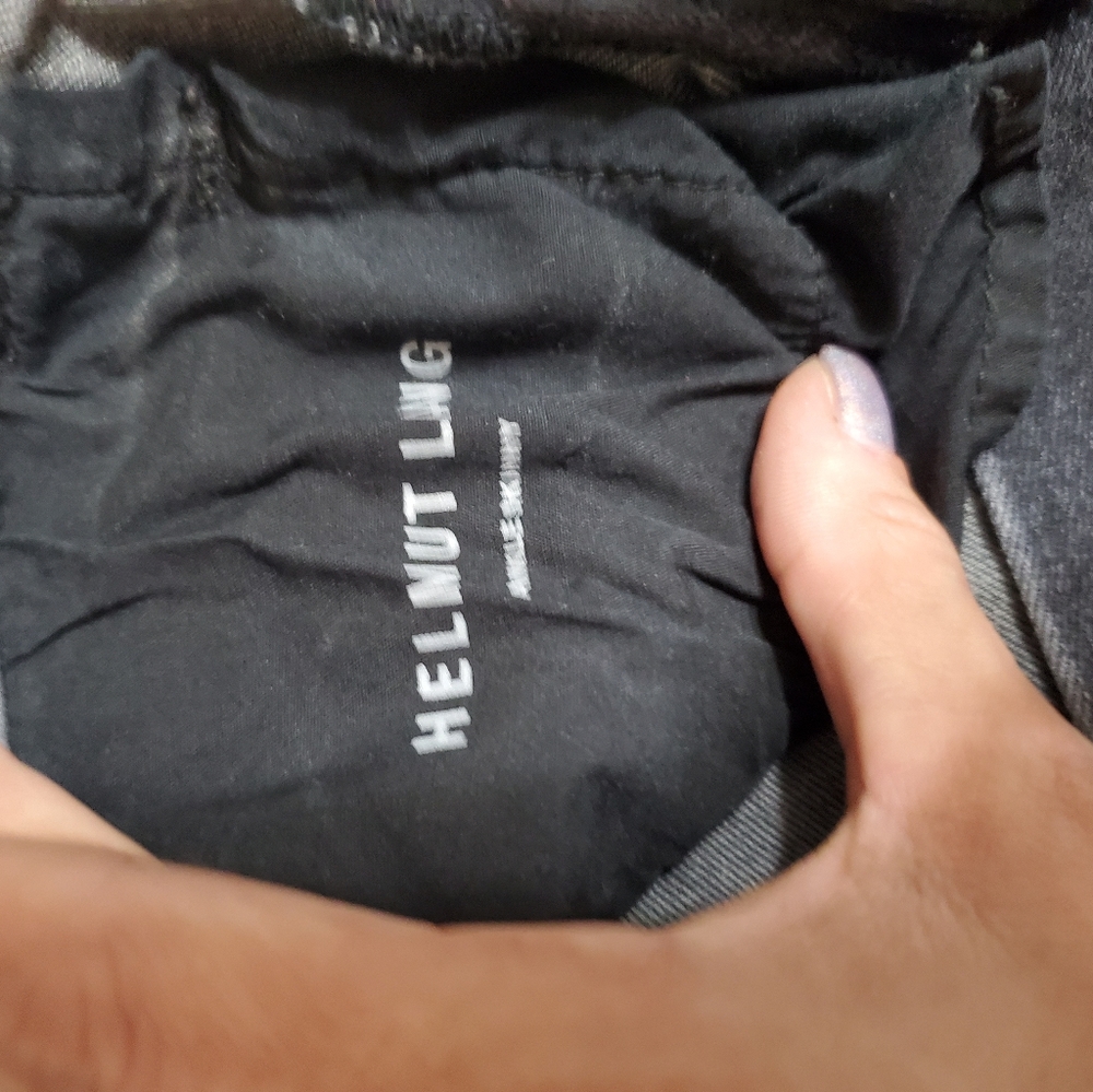 Helmut Lang skinny ankle jeans